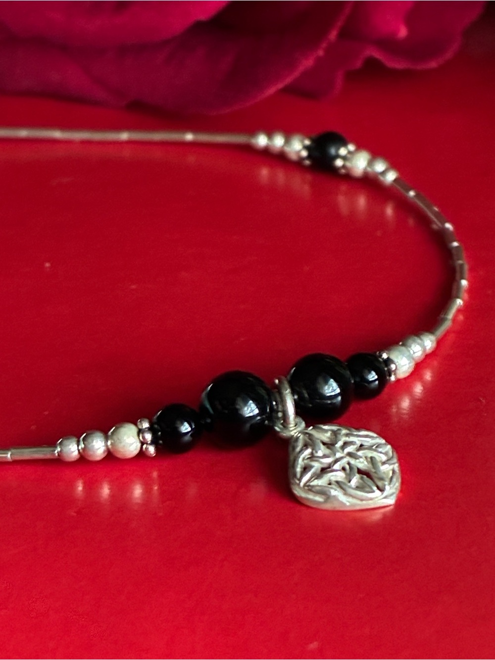 925 Sterling Silver Anklet 9”